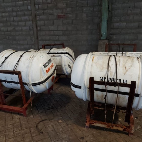 SEKOCI / INFLATABLE LIFERAFT 20 PERSON TYPE SOLAS (SOLD)
